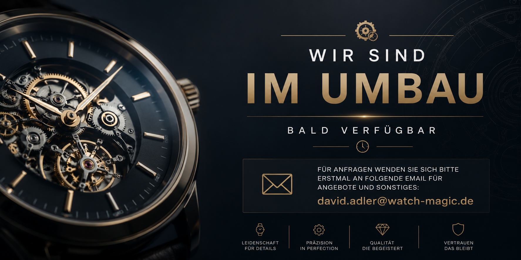 Webseite im Aufbau
